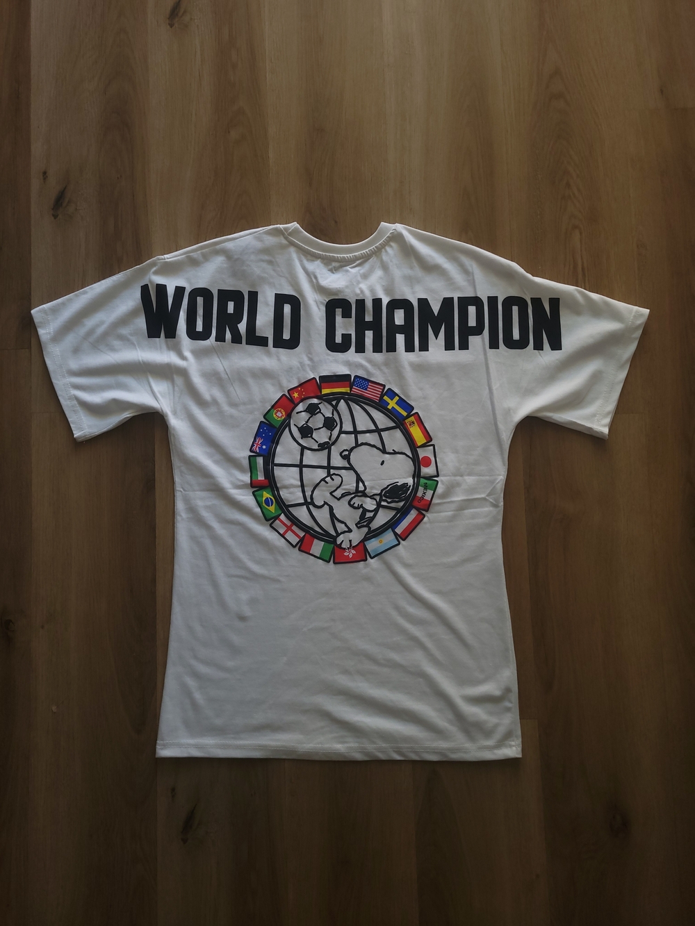 ​Peanuts Snoopy "World Champion" Graphic T-Shirt